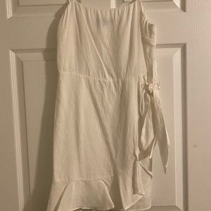 Boutique white dress, perfect for graduation or a bachelorette weekend!